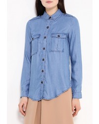 Женская синяя джинсовая рубашка от Dorothy Perkins
