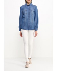 Женская синяя джинсовая рубашка от Gerry Weber