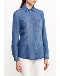 Женская синяя джинсовая рубашка от Gerry Weber