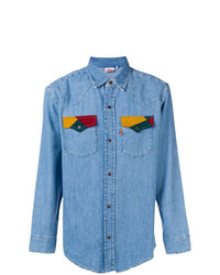 Мужская синяя джинсовая рубашка от Levi's Vintage Clothing