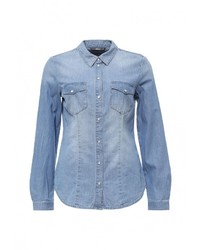 Женская синяя джинсовая рубашка от Only
