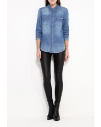 Женская синяя джинсовая рубашка от Only