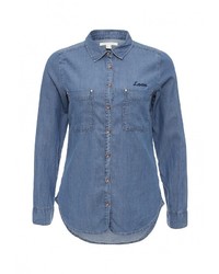 Женская синяя джинсовая рубашка от SPRINGFIELD