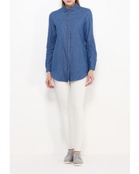 Женская синяя джинсовая рубашка от Sweewe