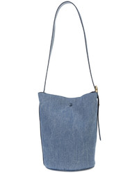 Синяя джинсовая сумка-мешок от Derek Lam 10 Crosby