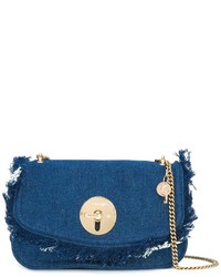 Женская синяя джинсовая сумка от See by Chloe