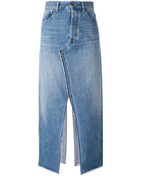 Синяя джинсовая юбка от Golden Goose Deluxe Brand