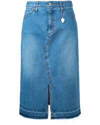 Синяя джинсовая юбка от Muveil