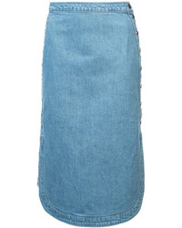 Синяя джинсовая юбка от Vanessa Seward
