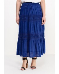 Синяя длинная юбка от Indiano Natural
