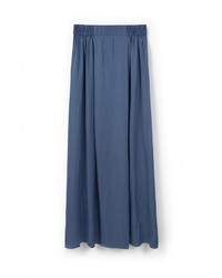 Синяя длинная юбка от Mango