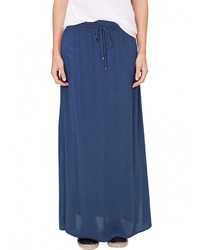 Синяя длинная юбка от s.Oliver Denim