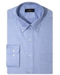 Синяя классическая рубашка
