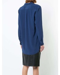 Женская синяя классическая рубашка от Rag & Bone