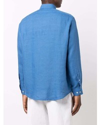 Мужская синяя классическая рубашка от Bluemint