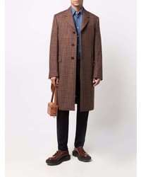 Мужская синяя классическая рубашка от Canali