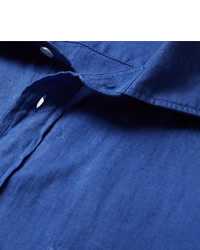 Мужская синяя классическая рубашка от Hartford