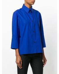 Женская синяя классическая рубашка от Marni