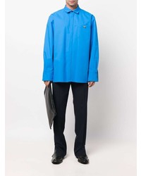 Мужская синяя классическая рубашка от Botter