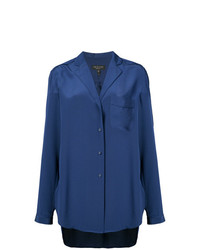 Женская синяя классическая рубашка от Rag & Bone