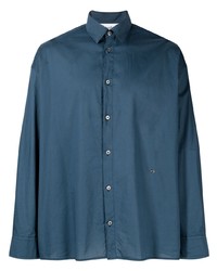 Мужская синяя классическая рубашка от Études