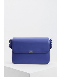 Синяя кожаная сумка через плечо от AllSaints