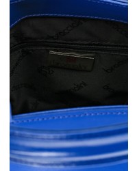 Синяя кожаная сумка через плечо от Braccialini