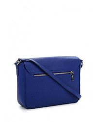 Синяя кожаная сумка через плечо от Labbra