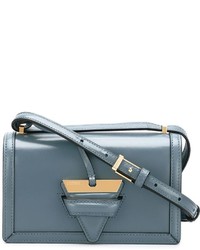 Синяя кожаная сумка через плечо от Loewe