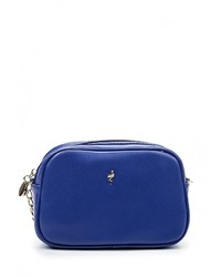 Синяя кожаная сумка через плечо от Menbur