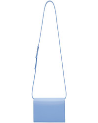 Женская синяя кожаная сумка от Pb 0110