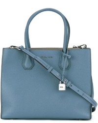 Женская синяя кожаная сумка от MICHAEL Michael Kors