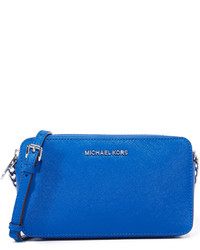 Женская синяя кожаная сумка от MICHAEL Michael Kors
