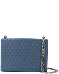 Женская синяя кожаная сумка от Rodo