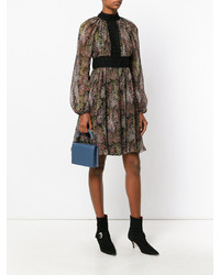 Женская синяя кожаная сумка от Rodo