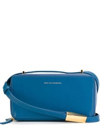 Женская синяя кожаная сумка от WANT Les Essentiels