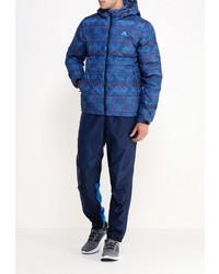 Мужская синяя куртка-пуховик от adidas Performance