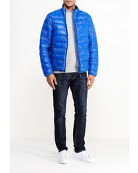 Мужская синяя куртка-пуховик от adidas Performance