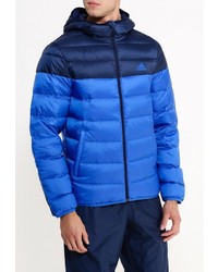 Мужская синяя куртка-пуховик от adidas Performance