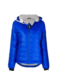 Женская синяя куртка-пуховик от Canada Goose