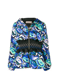 Женская синяя куртка-пуховик от Emilio Pucci