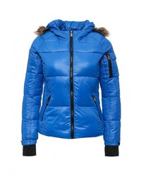 Женская синяя куртка-пуховик от Fontana 2.0