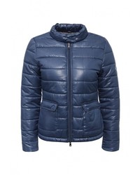 Женская синяя куртка-пуховик от Frank NY