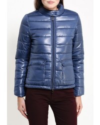 Женская синяя куртка-пуховик от Frank NY