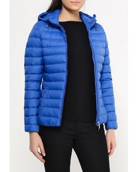 Женская синяя куртка-пуховик от Geox