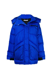 Женская синяя куртка-пуховик от Givenchy
