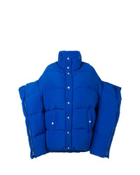 Женская синяя куртка-пуховик от Junya Watanabe