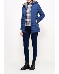 Женская синяя куртка-пуховик от Minority