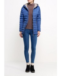 Женская синяя куртка-пуховик от Minority