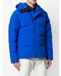 Мужская синяя куртка-пуховик от Kenzo